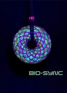 Colgante Pi Torus Vortex Energy. Purificación del aura ámbar "Sol radiante". UV - Imagen 1 de 4