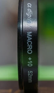 58mm Macro Close Up +10  Converter Filter  SONY/NIKON etc Nikon 58mm Thread Lens - Picture 1 of 8