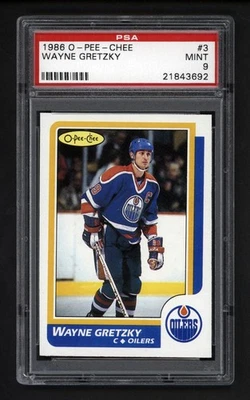 1986 OPC #3 WAYNE GRETZKY PSA 9 MINT - Image 1 of 2