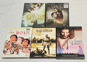 The Story of David, David And Bathsheba, The Robe (Sealed), Barrabas &... DVD  - Picture 1 of 6
