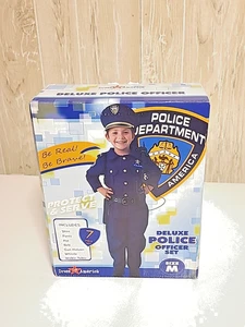 Kids Deluxe Police Officer Set, Size M - Picture 1 of 3