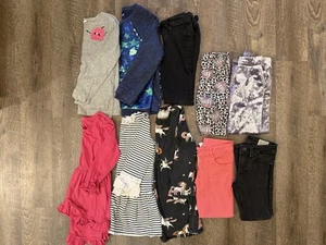 Girls Size 5/6 Clothing Lot Of 10. Diesel , EPK Etc. Jeans, Dresses, Shirts - Picture 1 of 11