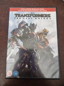 TRANSFORMERS THE LAST KNIGHT DVD INCLUDES BONUS DISC - Picture 1 of 2
