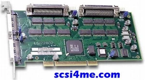 LSI Logic LSI22802 HVD scheda PCI SCSI differenziale alta tensione SYM22802 - Foto 1 di 1