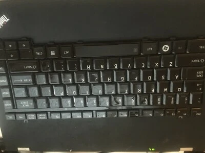 Toshiba 9jn9082j0193zs00362 teclado portátil usado Foto 1 de 3