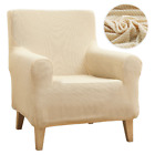 Armchair Cover Stretch Single Sofa Cover Polar Fleece CouchCover Living Room Bar