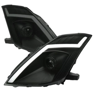 Faros proyectores de humo para Nissan 350Z 06-09 con tira LED DL giro secuencial - Imagen 1 de 7