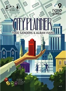 Nano 9 Games Volume 2: City Planner Board Game New - Picture 1 of 1