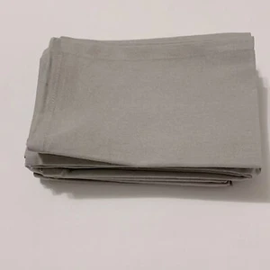 Gray Napkins 12 Pack Table Dinner Party Cotton New - Picture 1 of 3