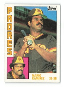 1984 Topps Mario Ramirez #94  RC San Diego Padres Baseball Card