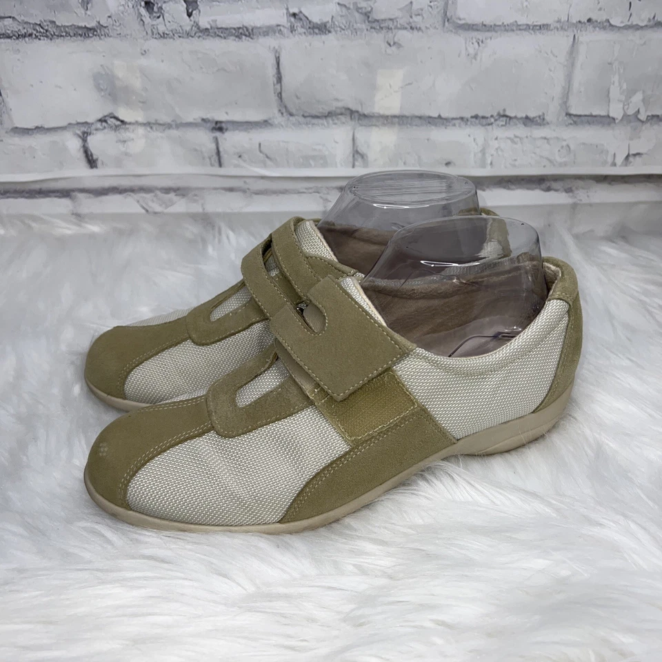 Munro American Sport Shoes Sneaker Brown Suede/ Fabric 105248 Women  Size 7M - Imagem 1 de 4