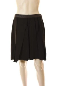 BRUNELLO CUCINELLI women’s brown wool skirt Sz 6 Italy - Picture 1 of 2