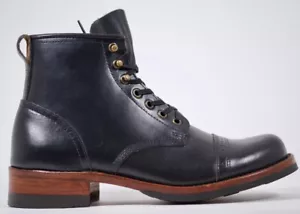 Julian Boots, Bowery Boot, Black,Horween CHRXL, Handmade,lasted,stitched in L.A. - Picture 1 of 11