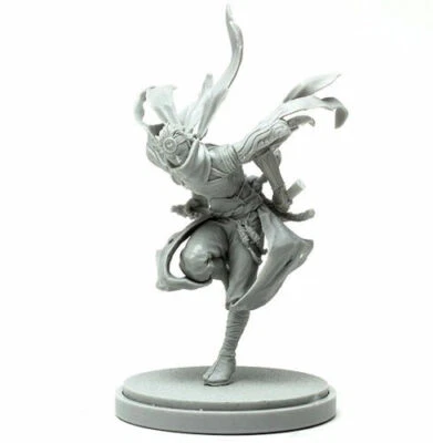 Kingdom Death 30 mm Guerrero del Sol Modelo de resina masculina sin montar y sin pintar Foto 1 de 4