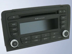 Audi Concert II Plus AB2 CD-Radio MP3 8P0035186R Audi A3 S3 RS3 8P original - Bild 1 von 4