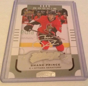 15-16 2015-16 UPPER DECK MVP SHANE PRINCE SILVER SCRIPT ROOKIE RC 184 SENATORS - Picture 1 of 1