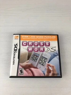 Nintendo DS (2008) - Crosswords DS - Tested - CIB - Image 1 of 3