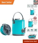 2-in-1 Camping Water Jug with Spout - 2 Gallon Portable Bucket & Water Dispenser
