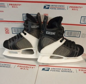 CCM Intruder 55 Size 1 Youth Boys Ice Hockey Skates - Picture 1 of 10