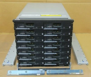 IBM Flex System Enterprise 14-Slot Chassis 8721-HC1 + 14x x240 CTO Compute Node - Picture 1 of 6