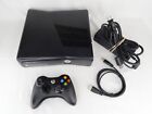 Cleaned Microsoft XBox 360 S Slim 250GB Black Video Game Console System 360S