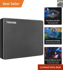 Canvio Gaming 1TB Portable External Hard Drive - USB 3.0 for Consoles & PC - Afbeelding 1 van 10