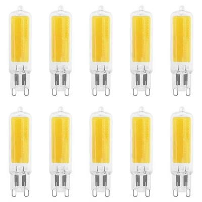 Luxrite G9 LED Bulb Dimmable 50 Watt Equivalent 5000K 450LM ETL Listed (10 Pack) - Image 1 of 4