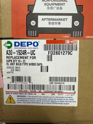 Luz trasera lateral derecha para pasajero Ford F250 F350 Super Duty 20-22 lista punto ciego Foto 1 de 4
