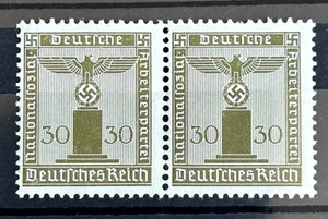 1938 German Stamps pair MNH Mi:DR D153 Eagle on a base 30 rpf /4630 - Picture 1 of 1