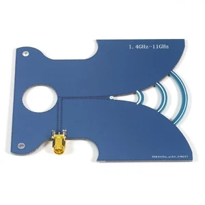 UWB Antenna Broadband Antenna Maximum Input Power: 50W Size: 100*90*10mm - Photo 1/20
