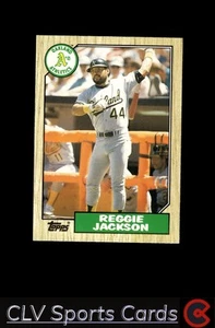 Baseball sports Topps Reggie Jackson Oakland Athletics - Picture 1 of 2