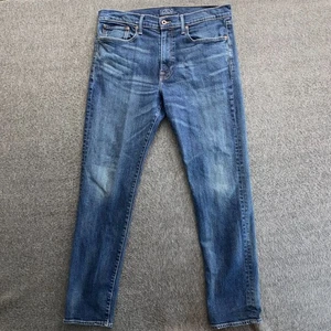 Lucky Brand Jeans Mens 36x32 Blue 121 Heritage Slim Fit Straight Leg Stretch - Picture 1 of 11