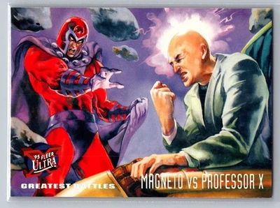 1995 Fleer Ultra X-Men Greatest Battles #133 Magneto vs Professor X - Image 1 of 2