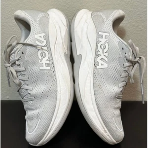 Hoka One One Rincon 4 Sneakers Womens US 9.5B Gray Running Shoes Lightweight - Picture 1 of 14