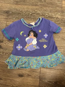 Camiseta Púrpura Vintage Disney Esmeralda From Hunchback of Notre Dame —Youth 5 - Imagen 1 de 6