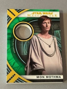 Mon Mothma Relic Prop /99 Star Wars Topps Masterwork Rebel Base Radar Screen sp - Picture 1 of 4