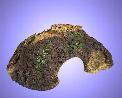 EUROPET 1A Aquarium Deko ❤️ GROßE BAUMSTUMPF HÖHLE ❤️ Wurzel Baumstamm Zubehör Welse