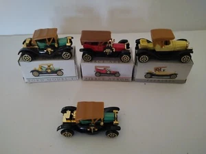Lot Of 4 1994 Vintage Readers Digest Antique 1:64 Miniature Cars  - Picture 1 of 2