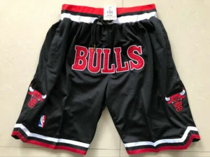 Premium Classic Retro Chicago Bulls Basketball Shorts Street Wear Fashion - Picture 1 of 7