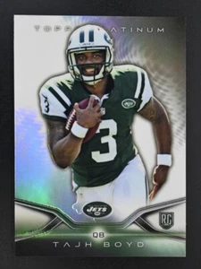 2014 Topps Platinum TAJH BOYD RC #125 NM-MT NEW YORK JETS 🏈 - Picture 1 of 2
