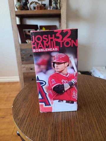 Josh Hamilton #32 BobbleHead - Los Angeles Angels Cox Cable Promo. NIB Cover