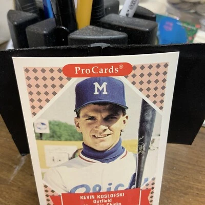 1991-92 ProCards Tomorrow's Heroes #74 Kevin Koslofski Memphis Chicks - Image 1 of 2