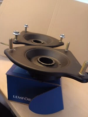 LEMFORDER Mini Cooper S front top mounts x 2 extended bolts for strut brace and defenders