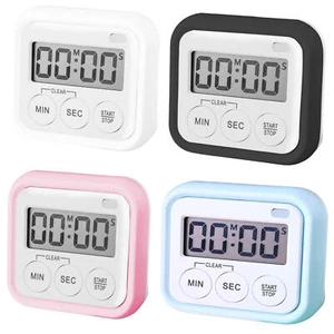 Digital Kitchen Egg Timer Quick-Set Buttons LED Mute Function ON/Off Switch - Picture 1 of 16
