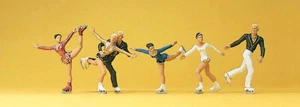 Preiser 10314 - Patinaje Sobre Hielo , 6 Pz. Ho 1:87 - Imagen 1 de 1