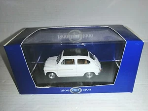 FIAT 600D TRASFORMABILE CHIUSA 1960 R318-12 BRUMM SCALA 1/43 - Foto 1 di 2