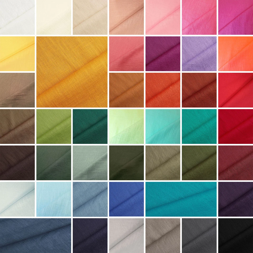 Holmar linen fabric - breathable & opaque - 100% linen - Image 1 of 1