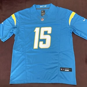 Maglia Ladd McConkey Los Angeles Chargers uomo grande #15 cucita - Foto 1 di 6