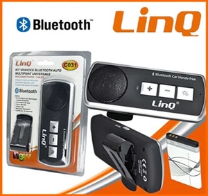 x Kit Vivavoce Bluetooth Per Auto Universale Speaker Smartphone Tablet Linq C031 - Photo 1/1