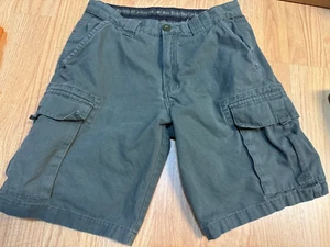 Hombres Talla 30 BOY SCOUT Verde Centenario Lona Uniforme Pantalones Cortos 32" Cintura 100% Algodón - Imagen 1 de 4